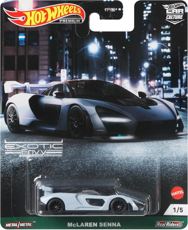 Hot Wheels Die Cast Modell McLAREN Senna - 1:64 Sc