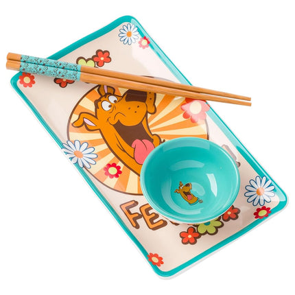 Silver Buffalo Scooby Doo Feed Me Retro Groovy Flo