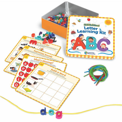 Learning Resources Skill Builders! Letter Learning Kit, Preschool Learning Activities, Homeschool Essentials, Ages 4+,