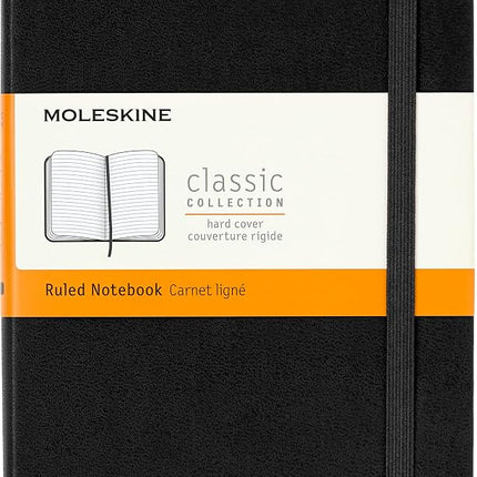 Moleskine - Classic Hard Cover Notebook - Ruled - 