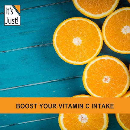 Just - Vitamina C (Ácido Ascórbico Puro) en Polvo, Nada Más, 312 g