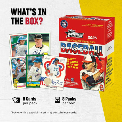 2025 Topps Heritage Baseball - Value Box