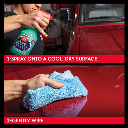 Griot's Garage 10945 Ceramic Speed Shine 22oz – Ceramic Quick Detailer & Clay Lubricant, Clean Your Vehicle While Appling Additional SiO2 Protection, Safe on All Existing Ceramic Coatings