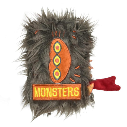 Harry Potter Monster Book Crinkle Pet Toy | Wizarding World Inspired Dog Toy | Fuzzy and Crinkly Multisensory Plush