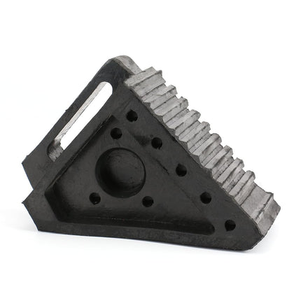 Fasmov 2 Pack Solid Rubber Heavy Duty Wheel Chock, 3.85kg