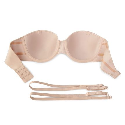 Soutien-gorge sans bretelles lissant le dos Vanity Fair Women's Beauty Back, Beige rosé, 36DDD