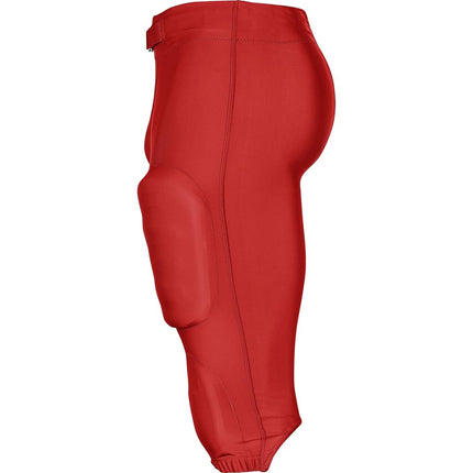 Pantalon de football CHAMPRO pour homme, modèle Blocker traditionnel, taille adulte, couleur écarlate
