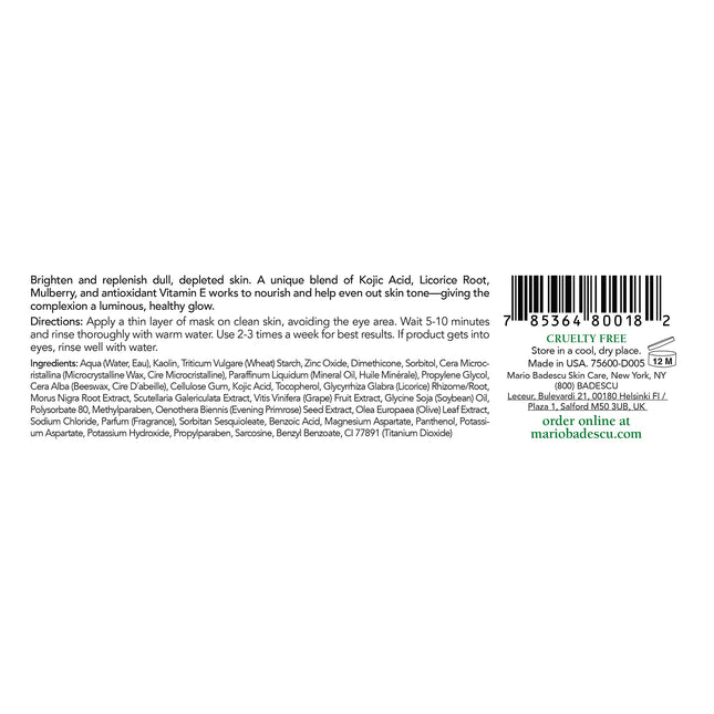 Whitening Mask - For All Skin Types