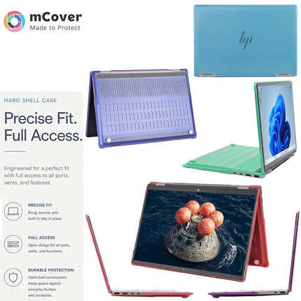 mCover Case Compatible Only for 2025-2026 14" HP OmniBook 5 Flip 14-FPxxxx 2-in-1 Windows Laptop Computer (NOT Fitting Any Other HP Models) - Pink