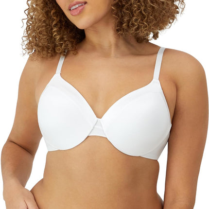 Maidenform Women's Comfort Devotion - Bra Extra Coverage, White, 34DD UK