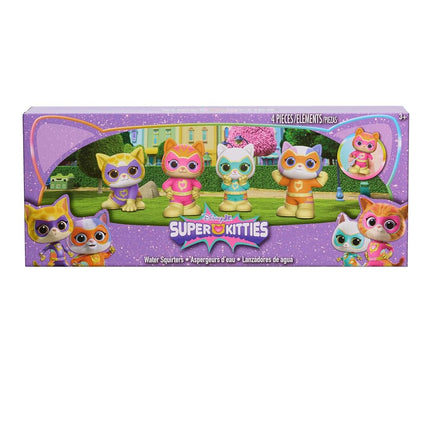 SuperKitties Water Squirters 4 Pack, Kids Toys for Ages 3 Up by Just Play