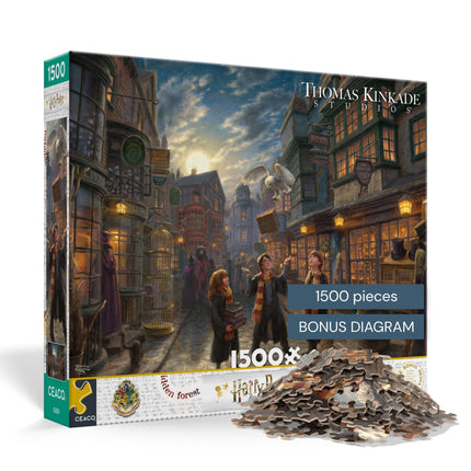 Ceaco - Thomas Kinkade - Harry Potter - Diagon All