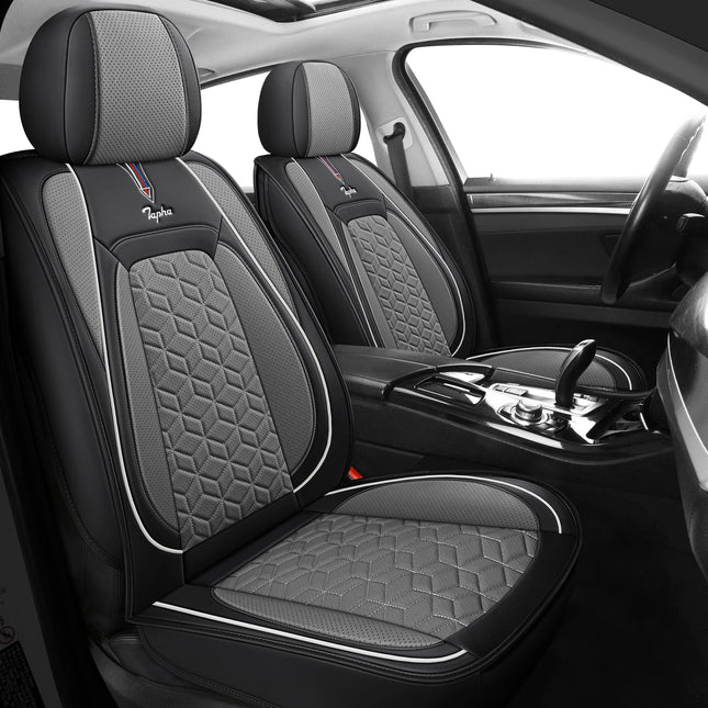 Tapha Executive Leatherette Car Seat Cover & Cushi