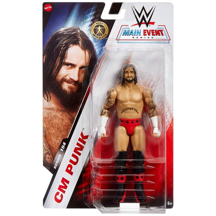 Mattel WWE Jake Roberts Action Figure, Main Event Series #154 6-inch Collectible x with 10 Articulation Points & Life-Like Look, JCV44