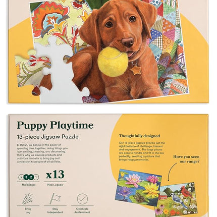Relish BP144 Puzzle-Puppy Playtime