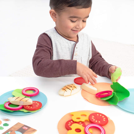 Set de alimentos de juguete Skip Hop, kit de comida Zoo Little Chef
