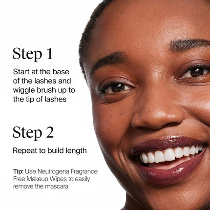 Neutrogena Healthy Lengths Mascara, Black Brown, 0.21 Ounce