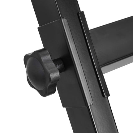 Amazon Basics Heavy Duty Keyboard and Piano Z-Shape Style Stand, Black
