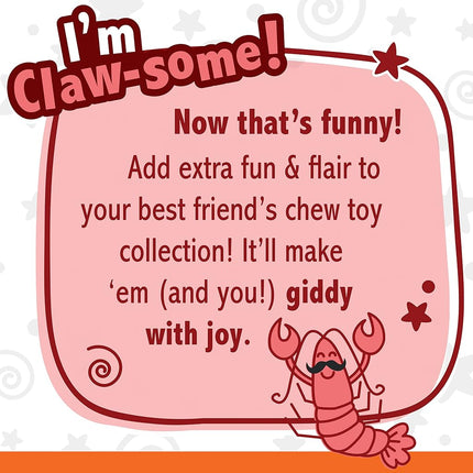 Nylabone Power Chew Dog Toy - Lobster & Filet Mignon - Aggressive Chewers - Small/Regular (1 Count)