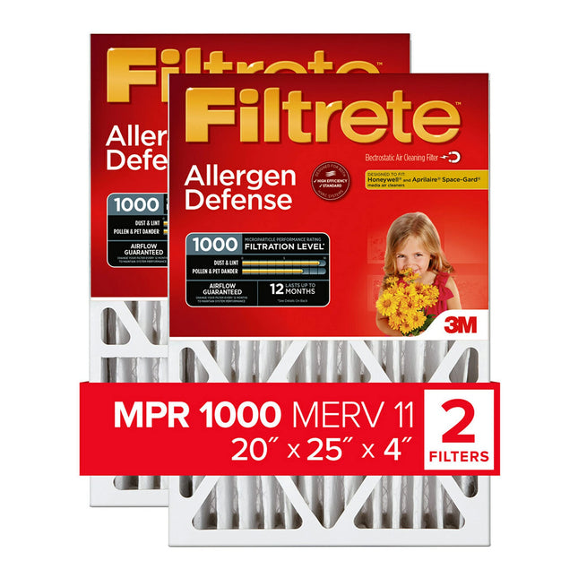 Filtrete NADP03-2PK-2 08189005996 MPR 1000 20 x 25