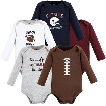 Hudson Baby unisex-baby Cotton Long-sleeve Bodysui