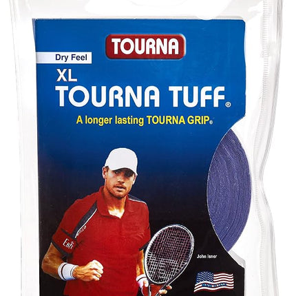 Tourna Tuff 10 Pack, Trademarked Blue, (TUFF-10-XL