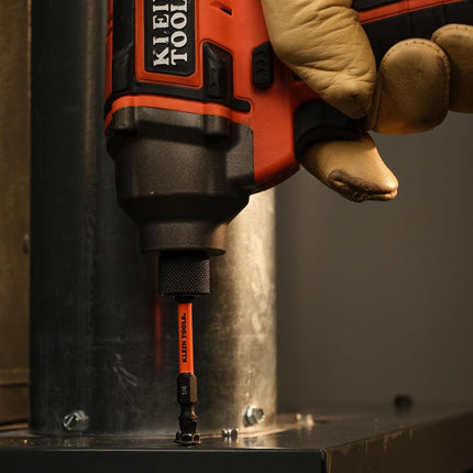 Klein Tools 32315HD 15-in-1 Multi-Bit Ratcheting Screwdriver, Impact-Rated, 7 Double-Ended Proflex Torsion Zone Tips, 1/4-Inch Nut Driver, 8-Piece
