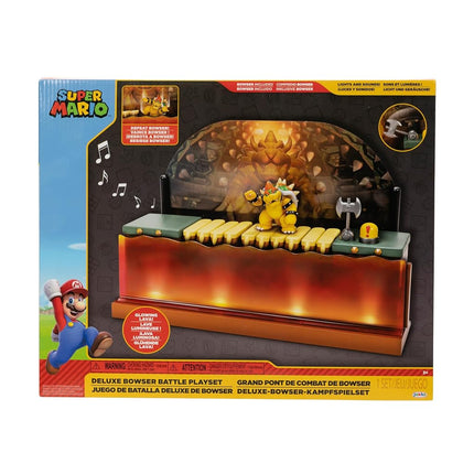 Super Mario Deluxe Bowser Battle Playset