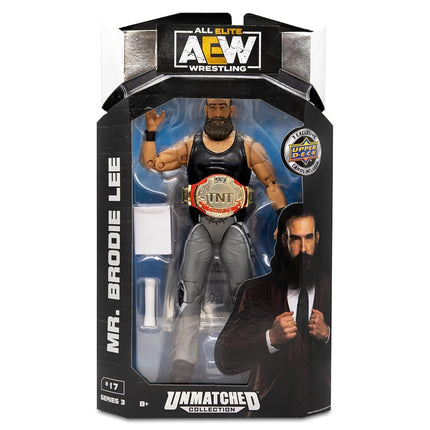 All Elite Wrestling - 6-Inch Brodie Lee Figure with Accessories - Unmatched Collection Series 3
