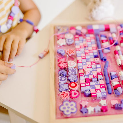 Melissa & Doug Deluxe Collection - Wooden Bead Set