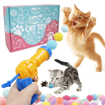 Mewlmart Interactive Cat Toys for Indoor Plush Bal