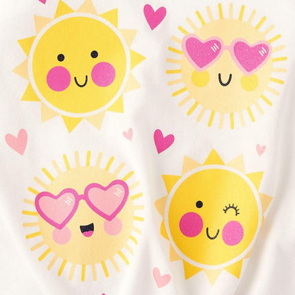 The Children's Place Débardeurs quotidiens pour bébés filles, lot de 4 Sun Valley Ruffle, 18-24 mois
