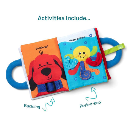 Melissa & Doug K'S Kids My First Activity Book 8-Page Soft Book for Babies & Toddlers