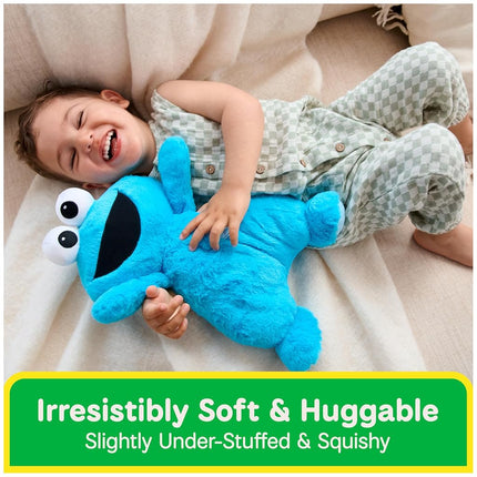 GUND Sesame Street Official Oh So Snuggly Cookie Monster Plush, Plush Muppet, Sensory Toy, Stuffed Animals for Babies and Infants, Red, 12.5”