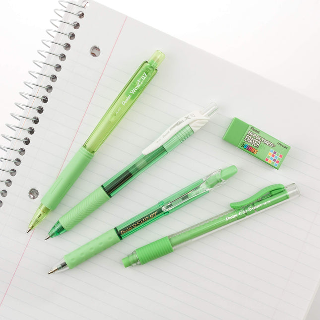 Lot d'écriture Pentel Color Shades - Vert clair pastel (BLBKALZBPK), Vert citron