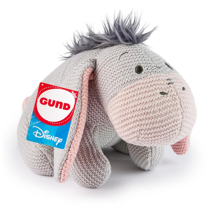 GUND Disney Official Eeyore Knit Plush, Winnie The Pooh, Stuffed Animal for Ages 1 and Up, Gray, 10�