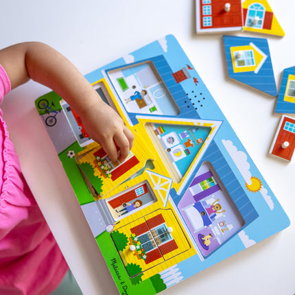 Melissa & Doug Rompecabezas sonoro Alrededor de la casa [Tapa dura] [18 de mayo de 2016] Barkhouse, Joyce C
