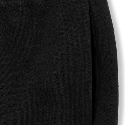 The Children's Place Boys Active Fleece Jogger Sweatpants, Negro, Mediano