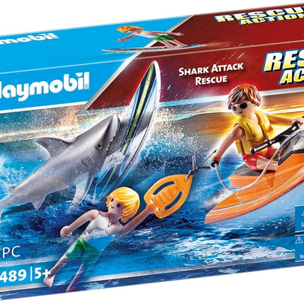Playmobil Shark Attack and Rescue Boat
