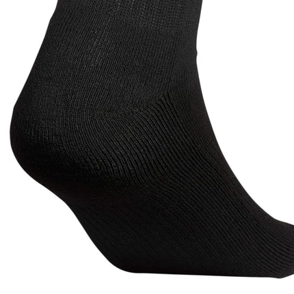 adidas Men's Athletic Cushioned Crew Socks with Arch Compression for a Secure Fit (6-Pair), Black/Aluminum 2, X-Large