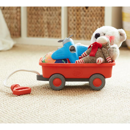 Green Toys Wagon - Orange Closed Box
