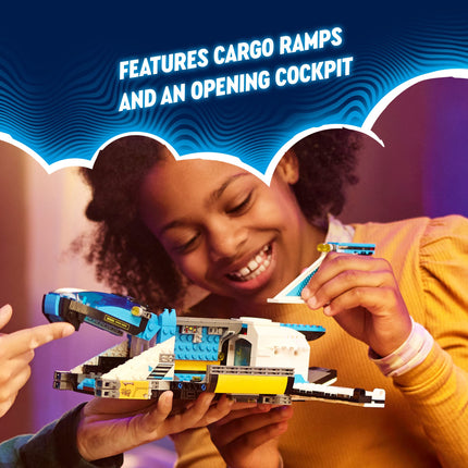 LEGO DREAMZzz Mr. Oz�s Spacebus 71460 Spaceship Toy Building Set, Christmas Toy for Kids, Space Shuttle School Bus, Unique Space Travel Gift for 9+ Year Olds to Play on Their Own or with Friends