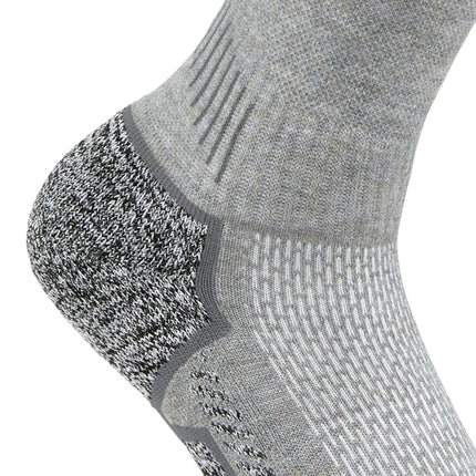 Carhartt Men's SC4223M Force® Midweight Crew Sock 3-Pack, Charcoal, Medium