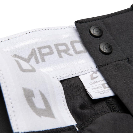 Champro Women's Tournament Low Rise Softball Pants with Side Piping