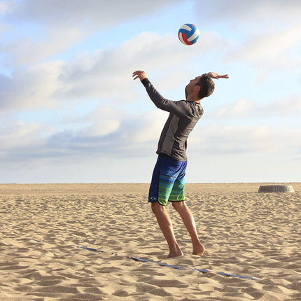 Pelotas de voleibol recreativas GoSports Soft Touch de 6 unidades - Tamaño reglamentario para jugar en interiores o exteriores - Incluye bomba de aire