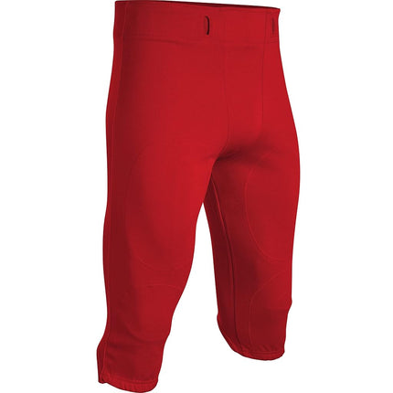 CHAMPRO Men's Touchback Football Practice Pants, Pads/Belt Not Included Scarlet