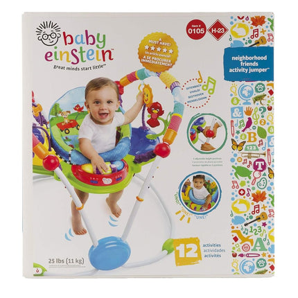 Baby Einstein Neighborhood Friends Activity Jumper with Lights and Music, 6 Months+
