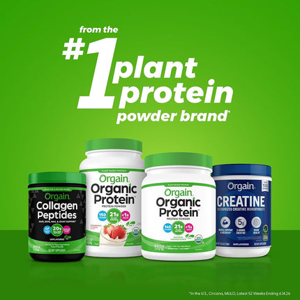 ORGAIN Organic Plant Protein Vanilla 2.0 Ib