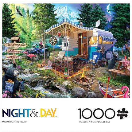 Buffalo Games - Mountain Retreat - 1000 Piece Jigsaw Puzzle