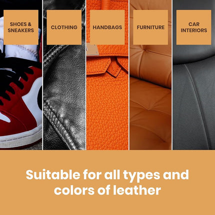 Furniture Clinic Leather Repair Paint, Color and Finish, Dark Grey